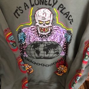 Yeezy Xxxtentacion Lonely Place Hoodie.